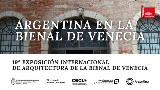 Winning project for the Argentine Pavilion at the 19th International Architecture Exhibition of the Venice Biennale