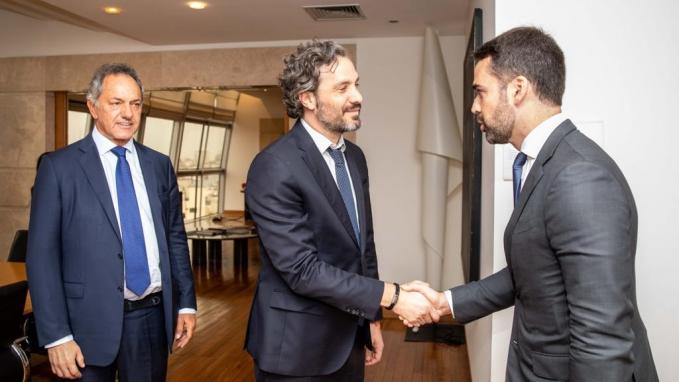 Cafiero con gobernador de Rìo Grande do Sul_Cancillería