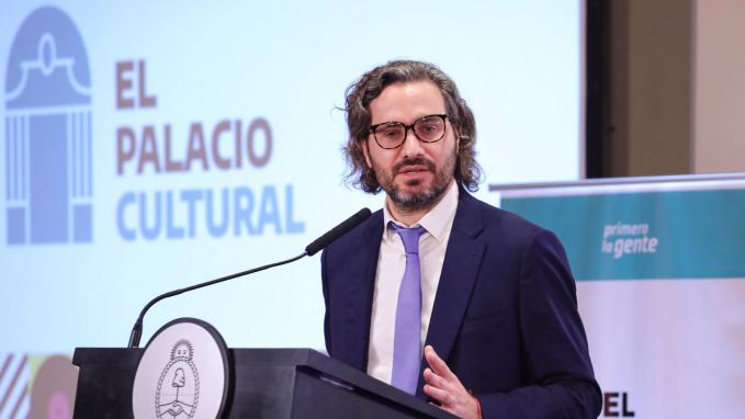 Canciller Santiago Cafiero_El Palacio Cultural