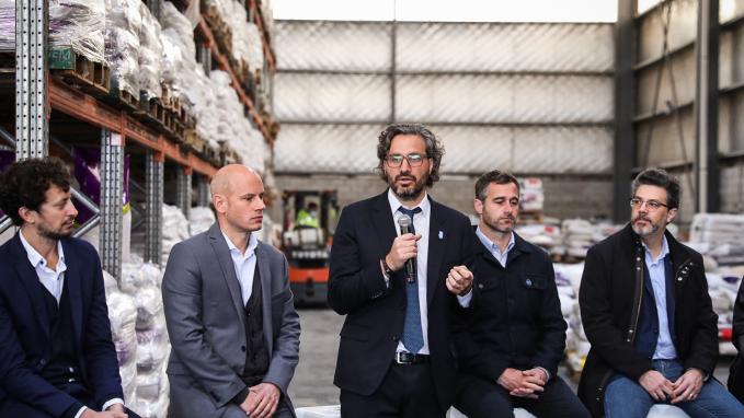 Canciller Cafiero_PyMEs en Pilar