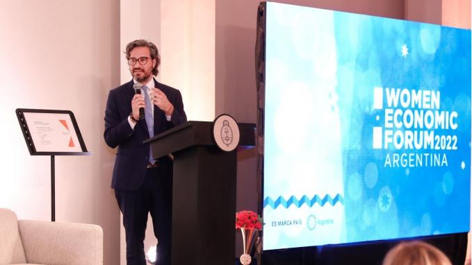 Canciller Santiago Cafiero_WEF