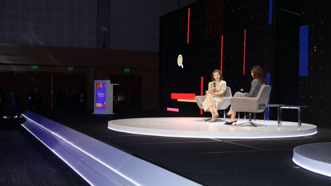 La Canciller Diana Mondino en AmCham 2024