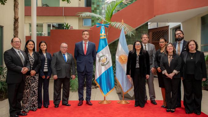 VI Reunión del Mecanismo de Consultas Políticas entre Argentina y Guatemala 16-10-24