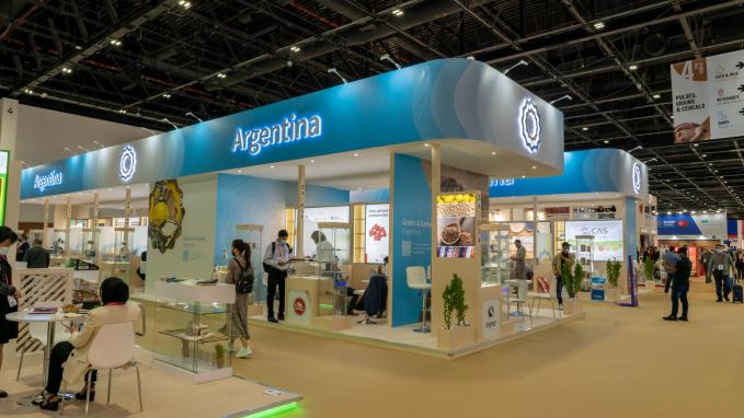 Pabellón argentino en Feria Gulfood, Dubai