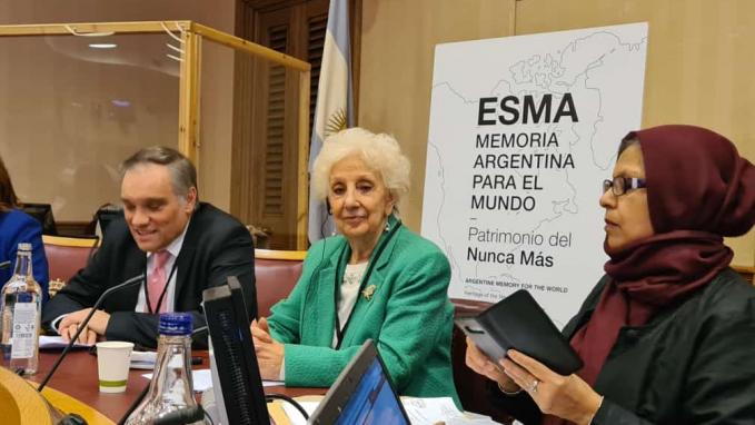 Día de la Memoria por la Verdad y la Justicia en el Parlamento británico