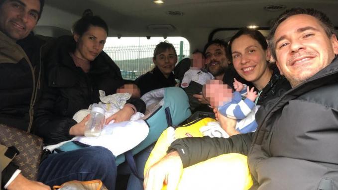 Familias argentinas en Kiev