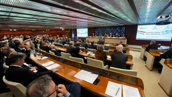 Encuentro de CONFINDUSTRIA con autoridades argentinas