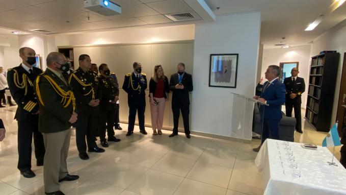 Actividad por los 40 años de Malvinas en la Embajada argentina en Israel