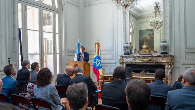 Memorando de Entendimiento con Etiopía_Secretario de Relaciones Económicas Internacionales de la Cancillería