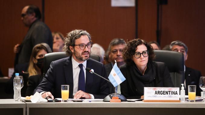 Mercosur_Santiago Cafiero y Cecilia Todesca Bocco