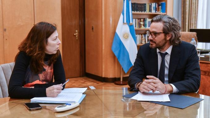 Ministros Batakis y Cafiero