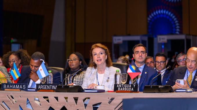 LA CANCILLER MONDINO EN LA 54 ASAMBLEA GENERAL DE LA OEA 