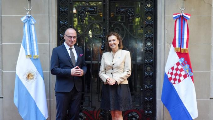 Mondino met with her Croatian counterpart, Gordan Grlić Radman