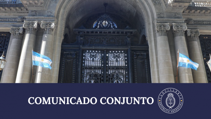 Comunicado Conjunto de la República Argentina y la República del Paraguay