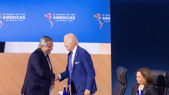 Presidente Alberto Fernández_Cumbre de las Américas