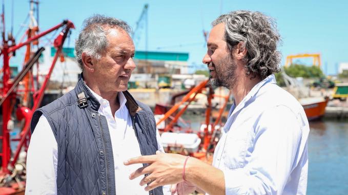 Cafiero y Scioli en Mar del Plata
