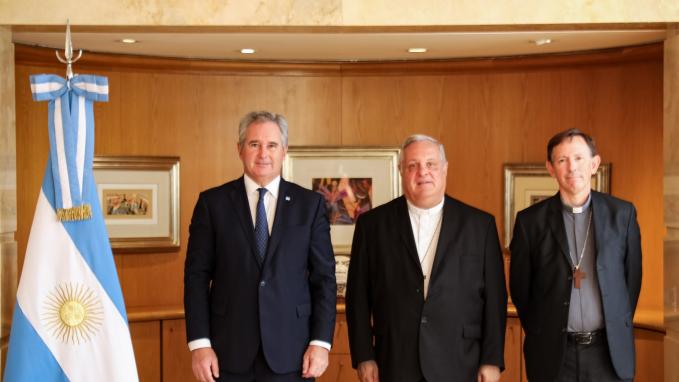Reunión del Canciller Quirno con la Conferencia Episcopal Argentina
