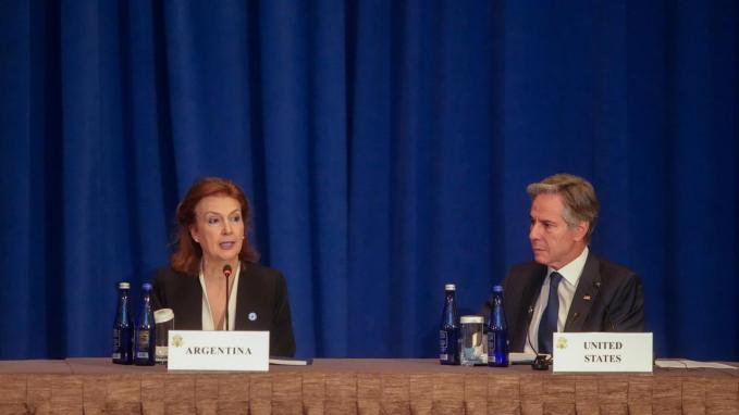 Mondino en la ONU: Intensa jornada de la Canciller con foco en la agenda económica y la situación en Venezuela 