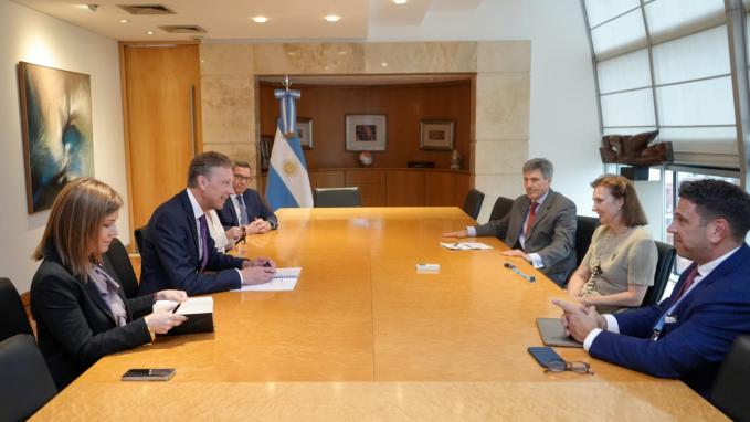 Meeting with executives of Rio Tinto mining company