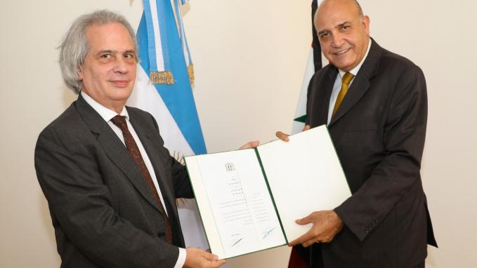 NUEVO EMBAJADOR SIRIO