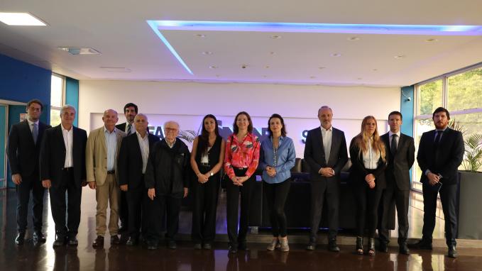Mondino visited the Ezeiza Atomic Centre (CAE)