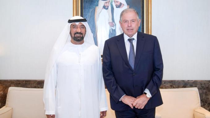 El Canciller Gerardo Werthein se reunió con el CEO de Emirates y Presidente de la Autoridad de Aviación de Dubái