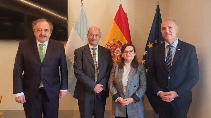 Misión oficial del Secretario Carmona en España: Cuestión Malvinas, Antártida y pesca