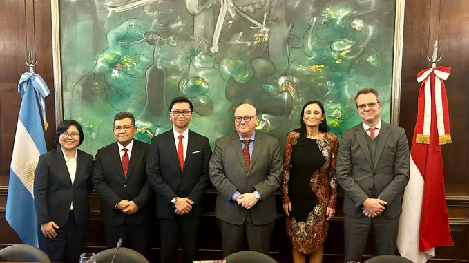 Meeting with Djatmiko Witkasono, Director General of International Trade Negotiations at Indonesia’s Ministry of Trade