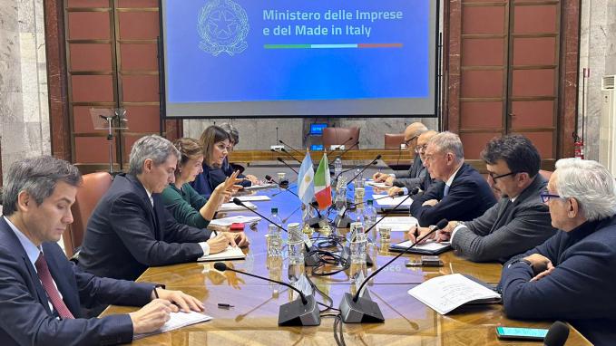 Mondino met with the Minister of Business and Made in Italy, Adolfo Urso