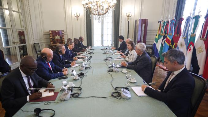 Reunión con Embajadores del Grupo de Países Africanos