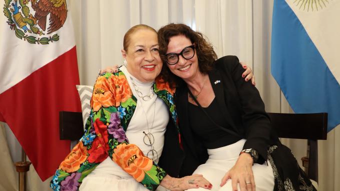 Todesca Bocco participó en la celebración de un nuevo aniversario de la Independencia de México