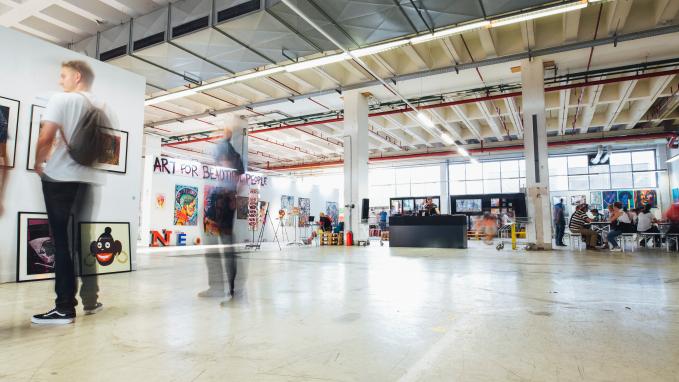 exposición artes visuales