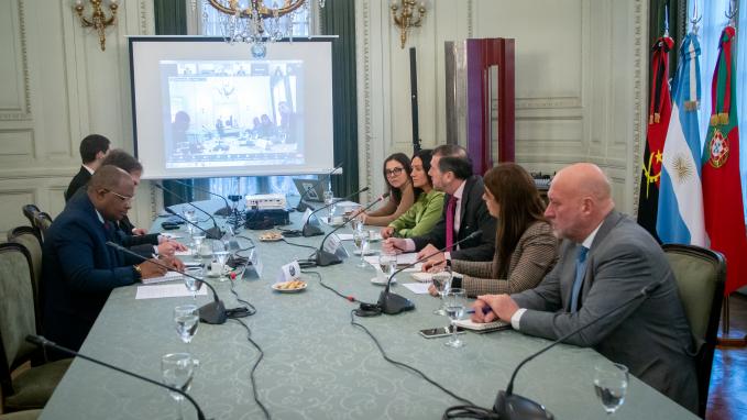 Lanzamiento del proyecto triangular entre Argentina, Angola y Portugal en materia de educación