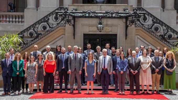 Foto grupal del encuentro de Agencias de Cooperación