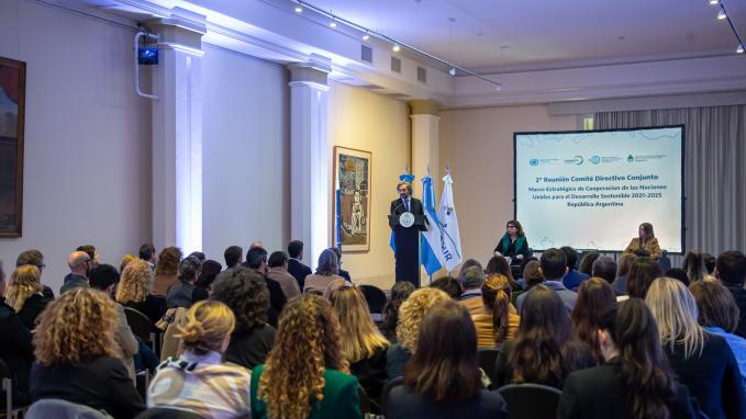 Argentina y la ONU refuerzan su trabajo conjunto con foco en el desarrollo