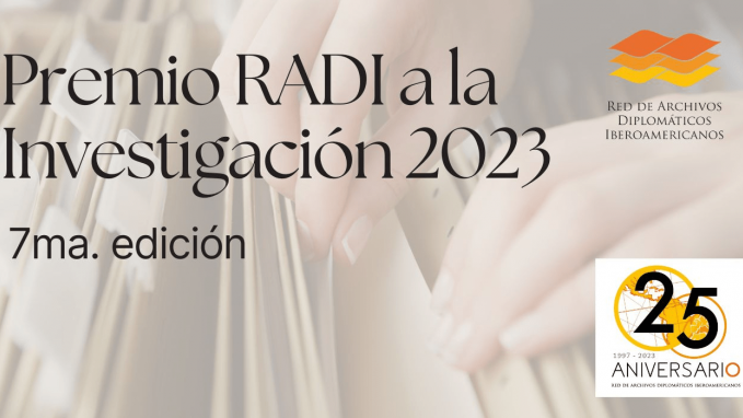 Convocatoria al Premio RADI de Investigación 2023