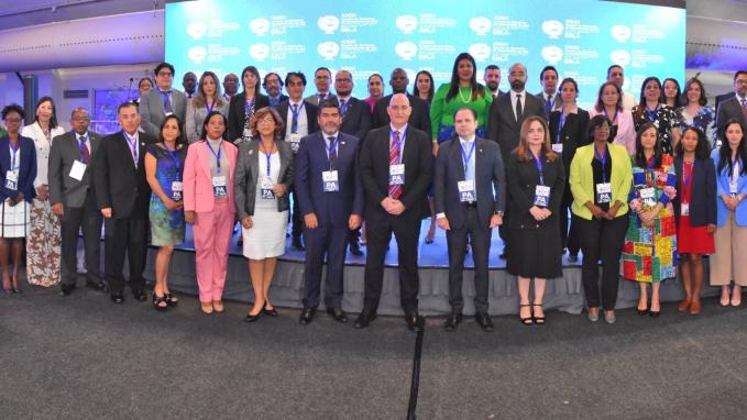 Foto grupal de la reunión de Directores de Cooperación Internacional de América Latina y Caribe del SELA