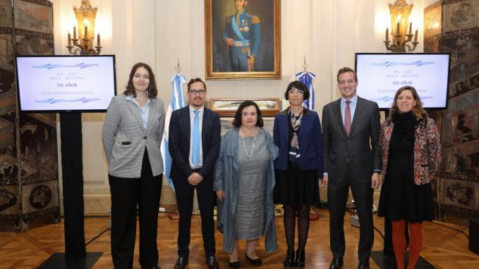 150 años del establecimiento de las relaciones diplomáticas entre Grecia y Argentina