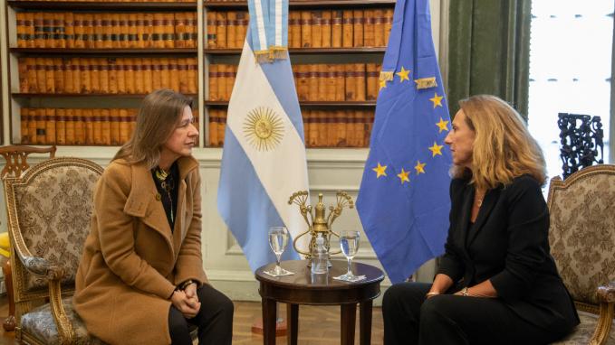 La Argentina y la Unión Europea definen los lineamientos de su cooperación internacional 