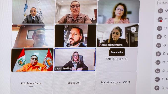  reunión de la Mesa Directiva Regional de INSARAG