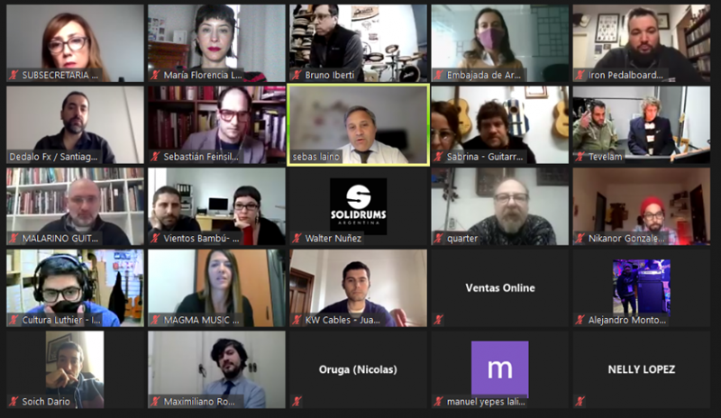 Imagen de la reunión